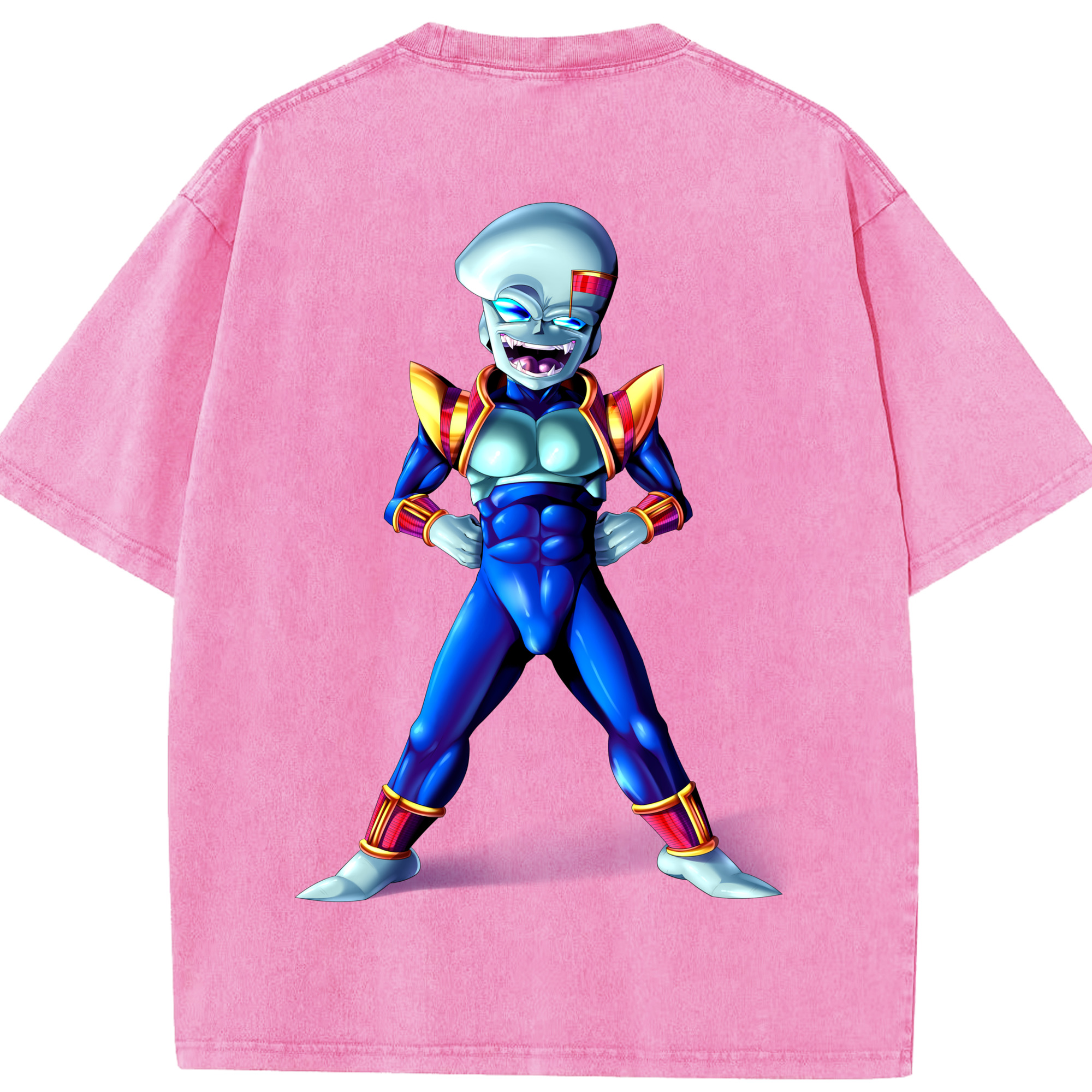 （画像用） ドラゴンボール DRAGON BALL 綿100% ヴィンテージ風 半袖Tシャツ（背面プリント）